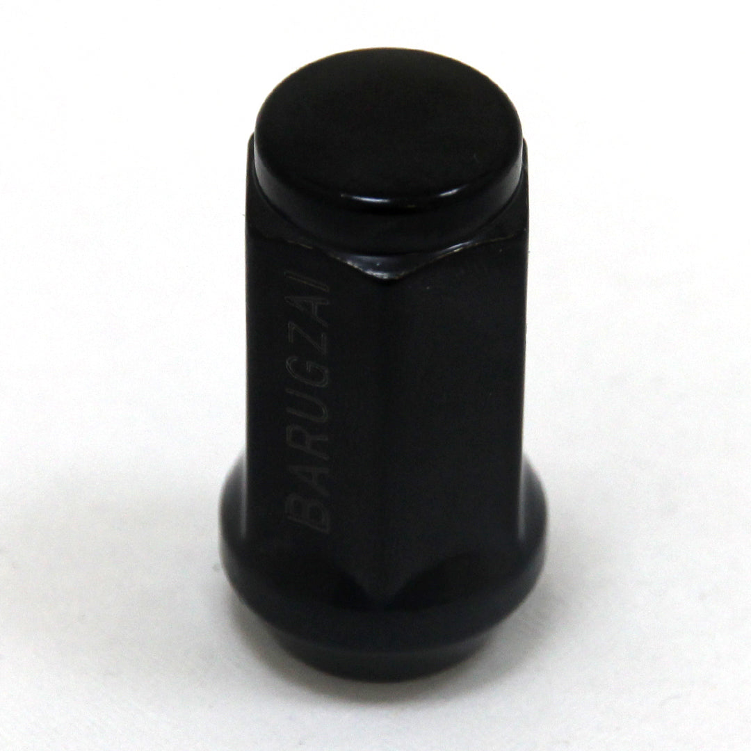 Black metal 19MM Wheel Bolts with 'BARUGZAI' branding on a white background