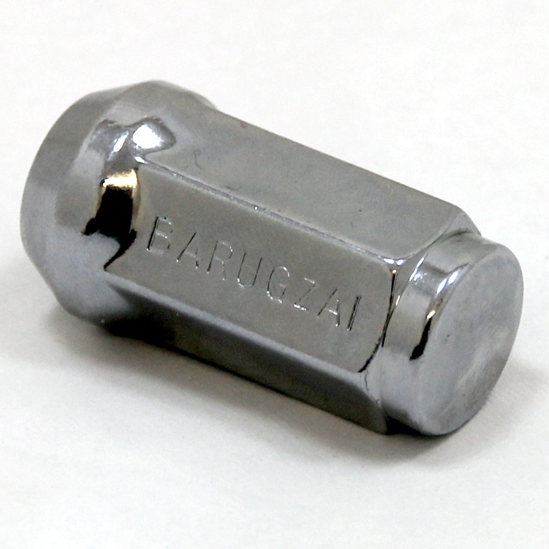 Chrome Metallic 19MM bolt with 'BARUGZAI' branding on a white background.
