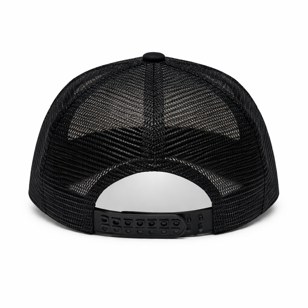 Barugzai Signature Trucker Cap – Black & Gold