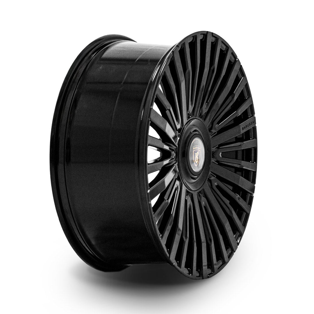 Barugzai Casanova concave gloss black wheel detail