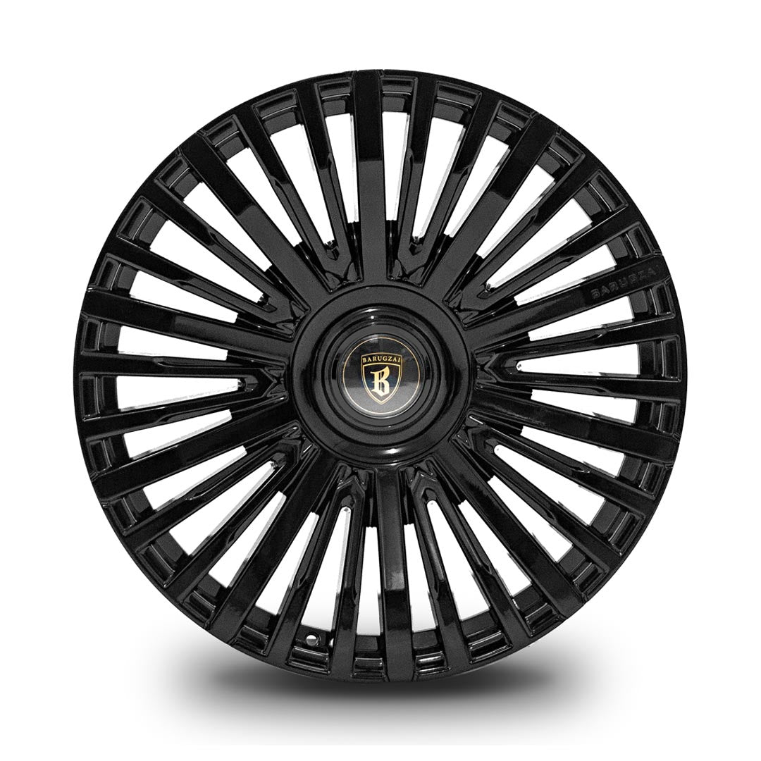 Barugzai Casanova wheel face gloss black finish