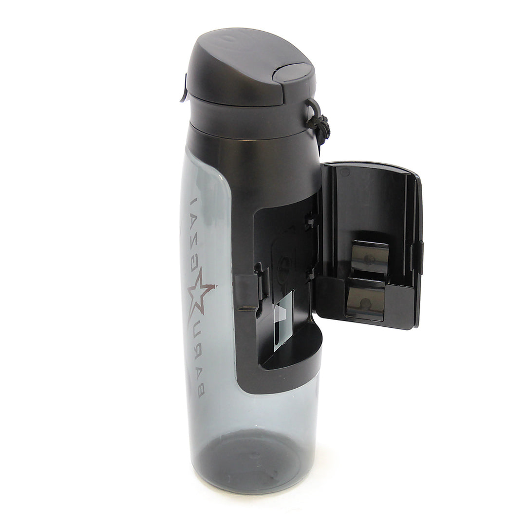 Barugzai B-Fit gym bottle integrated storage lid detail leak-proof design