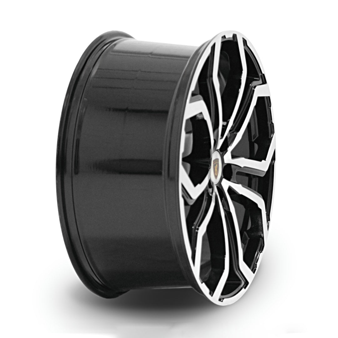 Barugzai Opium concave profile showing sculpted spoke depth