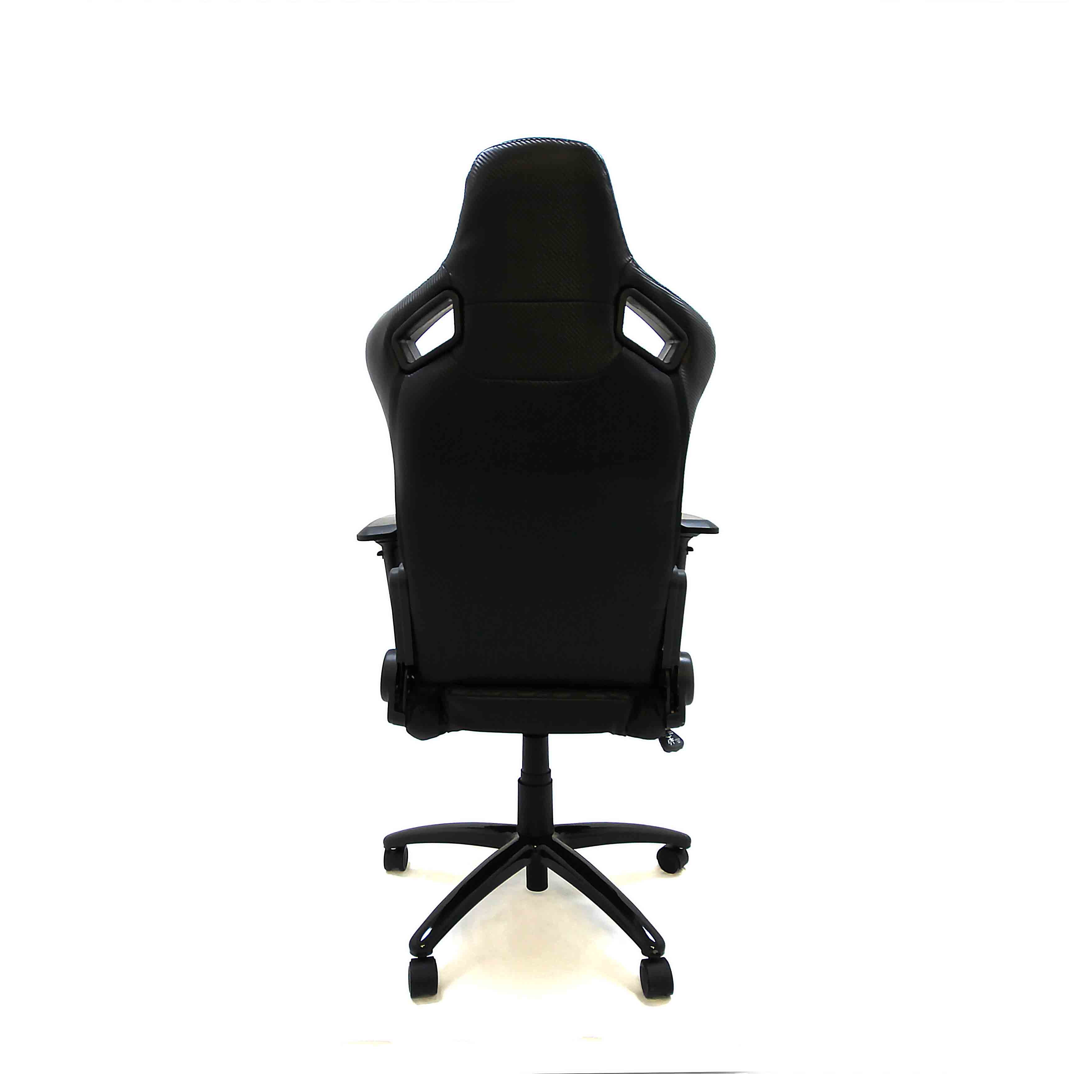 Black Barugzai office chair on a white background.