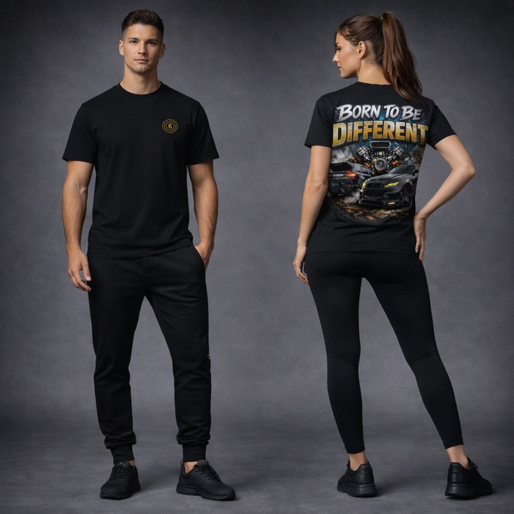 Obe Raptor Black Raptor L461 T-Shirt | Barugzai Automotive Art Series