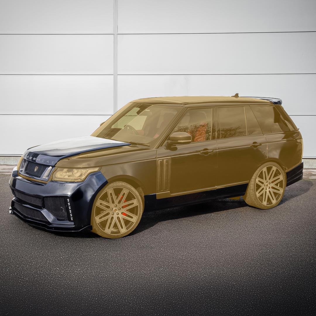 Barugzai Bison I Non-Wide Bodykit components revealed on Range Rover L405