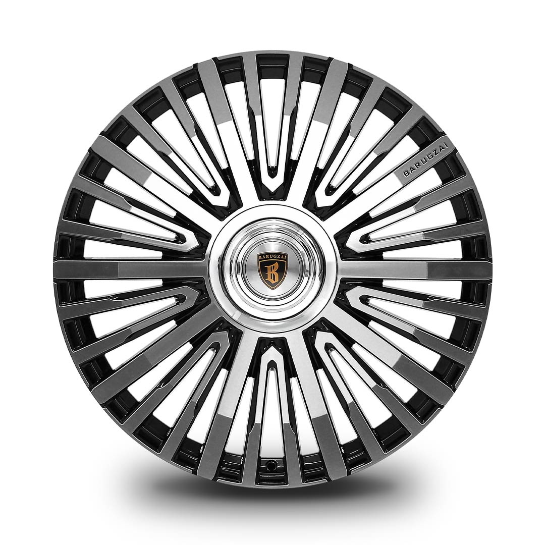 Barugzai Casanova wheel face design gloss black polished finish