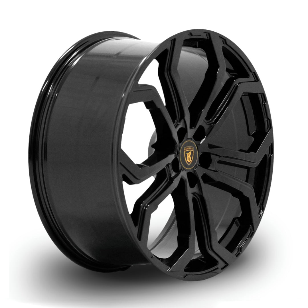 Barugzai Opium gloss black finish angled studio shot